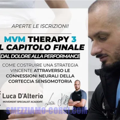 [SCARICA] MVM Therapy 3 / Luca d’Alterio