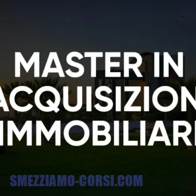[SCARICA] Master in Acquisizioni Immobiliari / Ludovico Cianchetta Vazquez