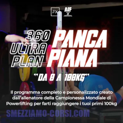 [SCARICA] Panca Piana (da 0 a 100kg) / FitnessX