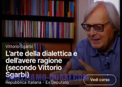 [SCARICA] L’arte della dialettica e dell’avere ragione / Vittorio Sgarbi