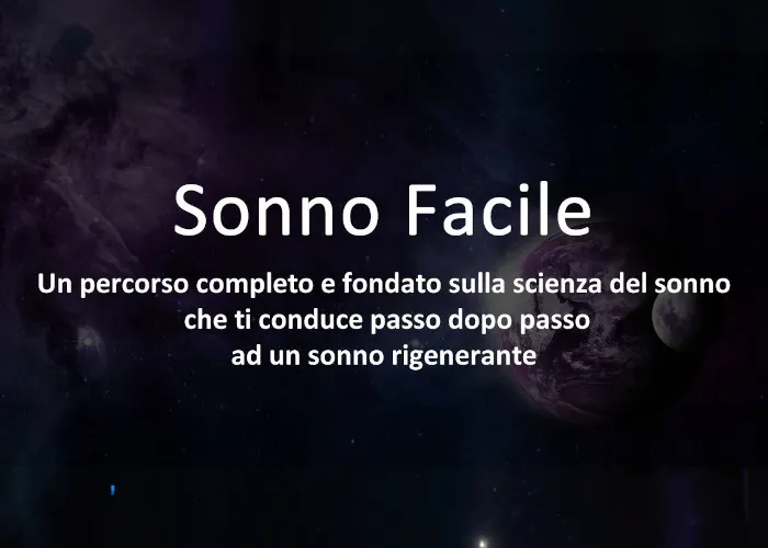 [SCARICA] Percorso Sonno Facile / La Scuola del Sonno